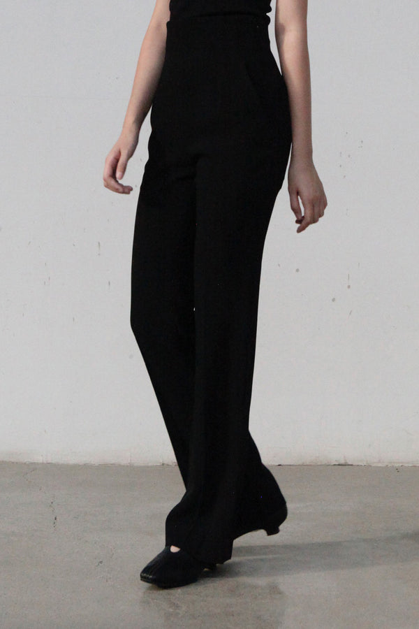 mame kurogouchi high waist central crease pants MM22SS PT025